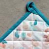 imageMaison dHermine Pot Holders 100 Cotton Set of 2 Pot Holders 8quot x 8quot with Loop Heat Resistant Grilling Microwave Barbeque Handling Hot Pans  Easter Decorations SpringSummer Easter Zest11  Summer Picnic