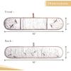 imageMaison dHermine Pot Holders 100 Cotton Set of 2 Pot Holders 8quot x 8quot with Loop Heat Resistant Grilling Microwave Barbeque Handling Hot Pans  Easter Decorations SpringSummer Easter Zest08  Meadow Florals  Brown
