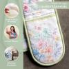 imageMaison dHermine Pot Holders 100 Cotton Set of 2 Pot Holders 8quot x 8quot with Loop Heat Resistant Grilling Microwave Barbeque Handling Hot Pans  Easter Decorations SpringSummer Lazy Summer Days25  Paradise Island