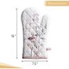 imageMaison dHermine Pot Holders 100 Cotton Set of 2 Pot Holders 8quot x 8quot with Loop Heat Resistant Grilling Microwave Barbeque Handling Hot Pans  Easter Decorations SpringSummer Easter Zest08  Meadow Florals  Brown
