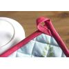 imageMaison dHermine Pot Holders 100 Cotton Set of 2 Pot Holders 8quot x 8quot with Loop Heat Resistant Grilling Microwave Barbeque Handling Hot Pans  Easter Decorations SpringSummer Lazy Summer Days13  Jardin Dete  Mint
