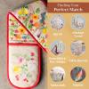imageMaison dHermine Pot Holders 100 Cotton Set of 2 Pot Holders 8quot x 8quot with Loop Heat Resistant Grilling Microwave Barbeque Handling Hot Pans  Easter Decorations SpringSummer Lazy Summer Days17  Jardin Dete  Fog