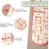 imageMaison dHermine Pot Holders 100 Cotton Set of 2 Pot Holders 8quot x 8quot with Loop Heat Resistant Grilling Microwave Barbeque Handling Hot Pans  Easter Decorations SpringSummer Lazy Summer Days19  Summer Maze