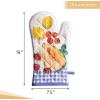 imageMaison dHermine Pot Holders 100 Cotton Set of 2 Pot Holders 8quot x 8quot with Loop Heat Resistant Grilling Microwave Barbeque Handling Hot Pans  Easter Decorations SpringSummer Easter Zest06  Gourmand
