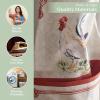imageMaison dHermine 100 Cotton Apron for women with Pocket Kitchen Chef Apron for Men Easter decorations Cooking Baking Garden03  Campagne