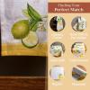 imageMaison dHermine 100 Cotton Apron for women with Pocket Kitchen Chef Apron for Men Easter decorations Cooking Baking Garden05  Limoncello