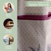 imageMaison dHermine 100 Cotton Apron for women with Pocket Kitchen Chef Apron for Men Easter decorations Cooking Baking Garden07  Fanny Lavender