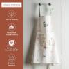 imageMaison dHermine 100 Cotton Apron for women with Pocket Kitchen Chef Apron for Men Easter decorations Cooking Baking Garden10  Botanical Fresh