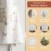 imageMaison dHermine 100 Cotton Apron for women with Pocket Kitchen Chef Apron for Men Easter decorations Cooking Baking Garden10  Botanical Fresh