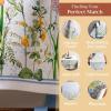 imageMaison dHermine 100 Cotton Apron for women with Pocket Kitchen Chef Apron for Men Easter decorations Cooking Baking Garden12  Fleurs De Mai