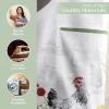 imageMaison dHermine 100 Cotton Apron for women with Pocket Kitchen Chef Apron for Men Easter decorations Cooking Baking Garden16  Basse Cour