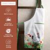 imageMaison dHermine 100 Cotton Apron for women with Pocket Kitchen Chef Apron for Men Easter decorations Cooking Baking Garden16  Basse Cour