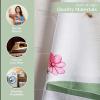 imageMaison dHermine 100 Cotton Apron for women with Pocket Kitchen Chef Apron for Men Easter decorations Cooking Baking Garden18  Printemps