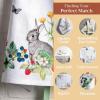imageMaison dHermine 100 Cotton Apron for women with Pocket Kitchen Chef Apron for Men Easter decorations Cooking Baking Garden18  Printemps
