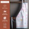 imageMaison dHermine 100 Cotton Apron for women with Pocket Kitchen Chef Apron for Men Easter decorations Cooking Baking Garden19  Blossoms in Spring