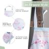 imageMaison dHermine 100 Cotton Apron for women with Pocket Kitchen Chef Apron for Men Easter decorations Cooking Baking Garden19  Blossoms in Spring
