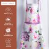imageMaison dHermine 100 Cotton Apron for women with Pocket Kitchen Chef Apron for Men Easter decorations Cooking Baking Garden24  Pivoine