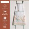 imageMaison dHermine 100 Cotton Apron for women with Pocket Kitchen Chef Apron for Men Easter decorations Cooking Baking Garden26  Easter Dew
