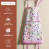imageMaison dHermine 100 Cotton Apron for women with Pocket Kitchen Chef Apron for Men Easter decorations Cooking Baking Garden27  Chardon