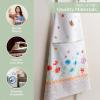 imageMaison dHermine 100 Cotton Apron for women with Pocket Kitchen Chef Apron for Men Easter decorations Cooking Baking Garden29  Summer Whisper
