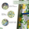 imageMaison dHermine 100 Cotton Apron for women with Pocket Kitchen Chef Apron for Men Easter decorations Cooking Baking Garden30  Cedrat