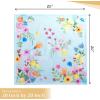 imageMaison dHermine Cloth Napkins 100 Cotton Everyday Set of 4 Dinner Napkins Cloth Washable Kitchen Party Wedding Restaurant Easter Decorations SpringSummer Easter Dew 20quot x 20quot20  Jardin Dete  Mint
