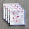 imageMaison dHermine Cloth Napkins 100 Cotton Everyday Set of 4 Dinner Napkins Cloth Washable Kitchen Party Wedding Restaurant Easter Decorations SpringSummer Easter Dew 20quot x 20quot24  Summer Floral