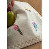 imageMaison dHermine Cloth Napkins 100 Cotton Everyday Set of 4 Dinner Napkins Cloth Washable Kitchen Party Wedding Restaurant Easter Decorations SpringSummer Easter Dew 20quot x 20quot06  Birdies on Wire