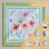 imageMaison dHermine Cloth Napkins 100 Cotton Everyday Set of 4 Dinner Napkins Cloth Washable Kitchen Party Wedding Restaurant Easter Decorations SpringSummer Easter Dew 20quot x 20quot07  Just Floral