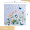 imageMaison dHermine Cloth Napkins 100 Cotton Everyday Set of 4 Dinner Napkins Cloth Washable Kitchen Party Wedding Restaurant Easter Decorations SpringSummer Easter Dew 20quot x 20quot14  Passiflora