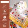 imageMaison dHermine Cloth Napkins 100 Cotton Everyday Set of 4 Dinner Napkins Cloth Washable Kitchen Party Wedding Restaurant Easter Decorations SpringSummer Easter Dew 20quot x 20quot21  Happy Florals  Sweety