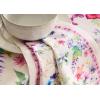 imageMaison dHermine Cloth Napkins 100 Cotton Everyday Set of 4 Dinner Napkins Cloth Washable Kitchen Party Wedding Restaurant Easter Decorations SpringSummer Easter Dew 20quot x 20quot27  Chardon