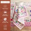imageMaison dHermine Cloth Napkins 100 Cotton Everyday Set of 4 Dinner Napkins Cloth Washable Kitchen Party Wedding Restaurant Easter Decorations SpringSummer Easter Dew 20quot x 20quot27  Chardon