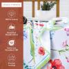 imageMaison dHermine Cloth Napkins 100 Cotton Everyday Set of 4 Dinner Napkins Cloth Washable Kitchen Party Wedding Restaurant Easter Decorations SpringSummer Easter Dew 20quot x 20quot07  Just Floral
