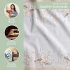 imageMaison dHermine Cloth Napkins 100 Cotton Everyday Set of 4 Dinner Napkins Cloth Washable Kitchen Party Wedding Restaurant Easter Decorations SpringSummer Easter Dew 20quot x 20quot13  Meadow Florals  Beige