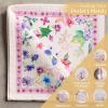 imageMaison dHermine Cloth Napkins 100 Cotton Everyday Set of 4 Dinner Napkins Cloth Washable Kitchen Party Wedding Restaurant Easter Decorations SpringSummer Easter Dew 20quot x 20quot27  Chardon