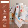 imageMaison dHermine Cloth Napkins 100 Cotton Everyday Set of 4 Dinner Napkins Cloth Washable Kitchen Party Wedding Restaurant Easter Decorations SpringSummer Easter Dew 20quot x 20quot28  Summer Whisper