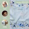 imageMaison dHermine Cloth Napkins 100 Cotton Everyday Set of 4 Dinner Napkins Cloth Washable Kitchen Party Wedding Restaurant Easter Decorations SpringSummer Easter Dew 20quot x 20quot16  Lazy Summer Days
