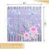 imageMaison dHermine Cloth Napkins 100 Cotton Everyday Set of 4 Dinner Napkins Cloth Washable Kitchen Party Wedding Restaurant Easter Decorations SpringSummer Easter Dew 20quot x 20quot22  Sweet Rose Lavender  Lush