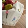 imageMaison dHermine Cloth Napkins 100 Cotton Everyday Set of 4 Dinner Napkins Cloth Washable Kitchen Party Wedding Restaurant Easter Decorations SpringSummer Easter Dew 20quot x 20quot06  Birdies on Wire