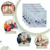 imageMaison dHermine Cloth Napkins 100 Cotton Everyday Set of 4 Dinner Napkins Cloth Washable Kitchen Party Wedding Restaurant Easter Decorations SpringSummer Easter Dew 20quot x 20quot16  Lazy Summer Days