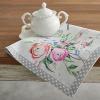 imageMaison dHermine Cloth Napkins 100 Cotton Everyday Set of 4 Dinner Napkins Cloth Washable Kitchen Party Wedding Restaurant Easter Decorations SpringSummer Easter Dew 20quot x 20quot17  Champ De Mars