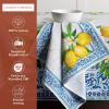 imageMaison dHermine Cloth Napkins 100 Cotton Everyday Set of 4 Dinner Napkins Cloth Washable Kitchen Party Wedding Restaurant Easter Decorations SpringSummer Easter Dew 20quot x 20quot29  Cedrat