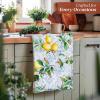 imageMaison dHermine Kitchen Towels 100 Cotton 2750quot x 20quot Cloth Dish Towels for Kitchen Absorbent for Home Dining Parties  Easter Decorations SpringSummer Luxury Loft  Peach Set of 304  Citrus