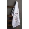 imageMaison dHermine Kitchen Towels 100 Cotton 2750quot x 20quot Cloth Dish Towels for Kitchen Absorbent for Home Dining Parties  Easter Decorations SpringSummer Luxury Loft  Peach Set of 302  Meadow Florals  Brown