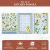 imageMaison dHermine Kitchen Towels 100 Cotton 2750quot x 20quot Cloth Dish Towels for Kitchen Absorbent for Home Dining Parties  Easter Decorations SpringSummer Luxury Loft  Peach Set of 304  Citrus