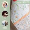 imageMaison dHermine Kitchen Towels 100 Cotton 2750quot x 20quot Cloth Dish Towels for Kitchen Absorbent for Home Dining Parties  Easter Decorations SpringSummer Luxury Loft  Peach Set of 311  Summer Whisper