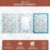 imageMaison dHermine Kitchen Towels 100 Cotton 2750quot x 20quot Cloth Dish Towels for Kitchen Absorbent for Home Dining Parties  Easter Decorations SpringSummer Luxury Loft  Peach Set of 318  Summer Picnic