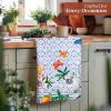 imageMaison dHermine Kitchen Towels 100 Cotton 2750quot x 20quot Cloth Dish Towels for Kitchen Absorbent for Home Dining Parties  Easter Decorations SpringSummer Luxury Loft  Peach Set of 301  Passiflora