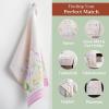 imageMaison dHermine Kitchen Towels 100 Cotton 2750quot x 20quot Cloth Dish Towels for Kitchen Absorbent for Home Dining Parties  Easter Decorations SpringSummer Luxury Loft  Peach Set of 316  Magnolia Mornings